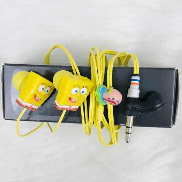 SpongeBob Squarepants Earphone Earbuds - Picture 4 of 4